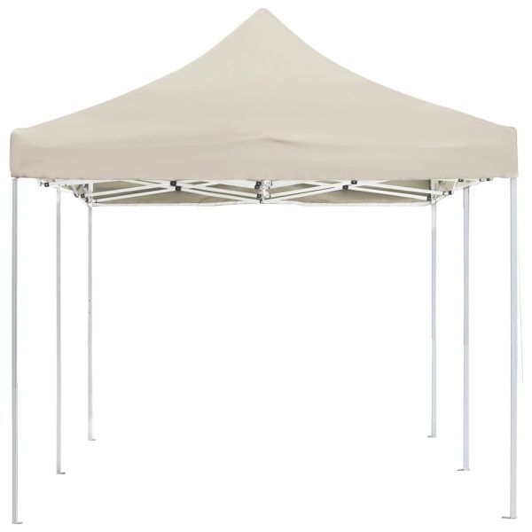 Professional Folding Party Tent Aluminium – 6×3 m, Cream