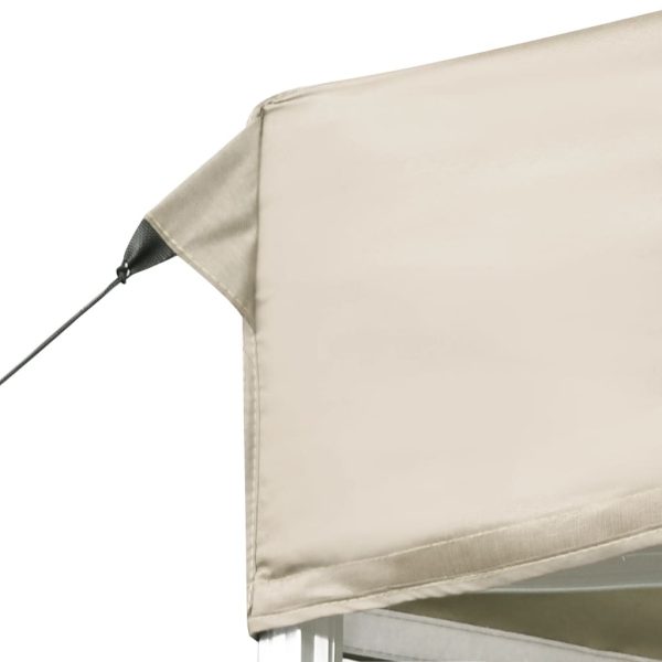 Professional Folding Party Tent Aluminium – 6×3 m, Cream