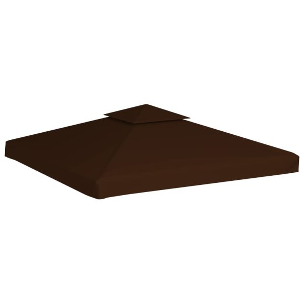 Waterproof Gazebo Cover Canopy 310 g / m – 3×3 m, Brown