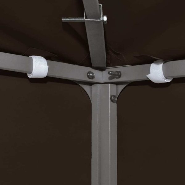 Waterproof Gazebo Cover Canopy 310 g / m – 4×3 m, Brown