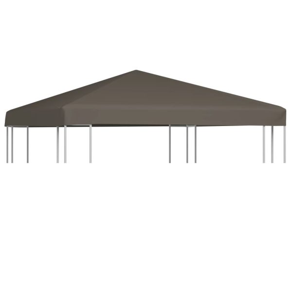 Gazebo Top Cover 310 g/m – 3×3 m, Taupe