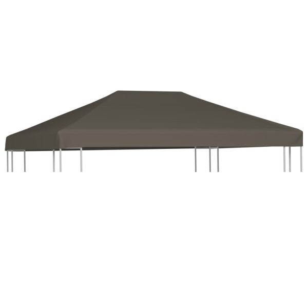 Gazebo Top Cover 310 g/m – 3×4 m, Taupe