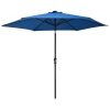 LED Cantilever Umbrella 3 m – Azure
