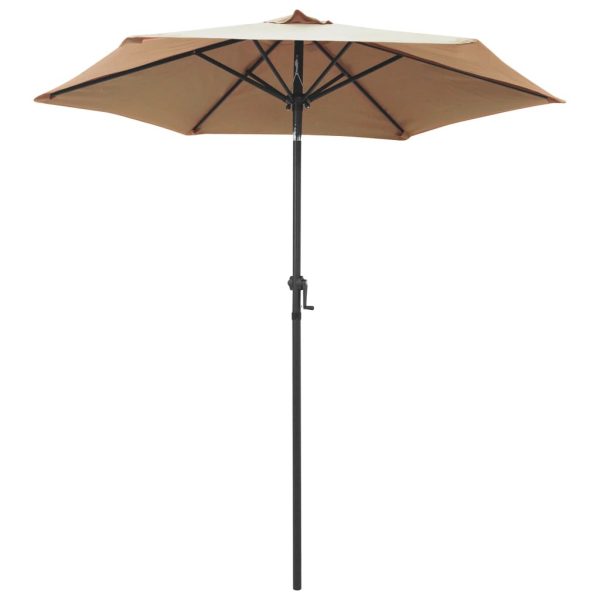 Parasol 200×211 cm Aluminium