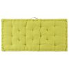 Pallet Floor Cushion Cotton – 120x80x10 cm, Green