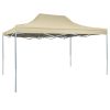 Professional Folding Party Tent 3×4 m Steel – Cream