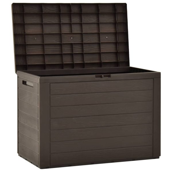 Garden Storage Box 78x44x55 cm – Brown, 190 l