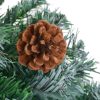 Frosted Christmas Tree with Pinecones – 150×70 cm