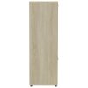 Book Cabinet 90x30x90 cm Engineered Wood – Sonoma oak