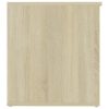 Storage Chest 84x42x46 cm Engineered Wood – Sonoma oak