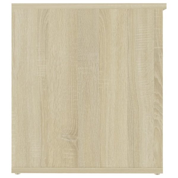 Storage Chest 84x42x46 cm Engineered Wood – Sonoma oak