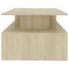 Coffee Table 90x60x42.5 cm Engineered Wood – Sonoma oak