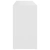 Shoe Bench 103x30x54.5 cm Engineered Wood – White