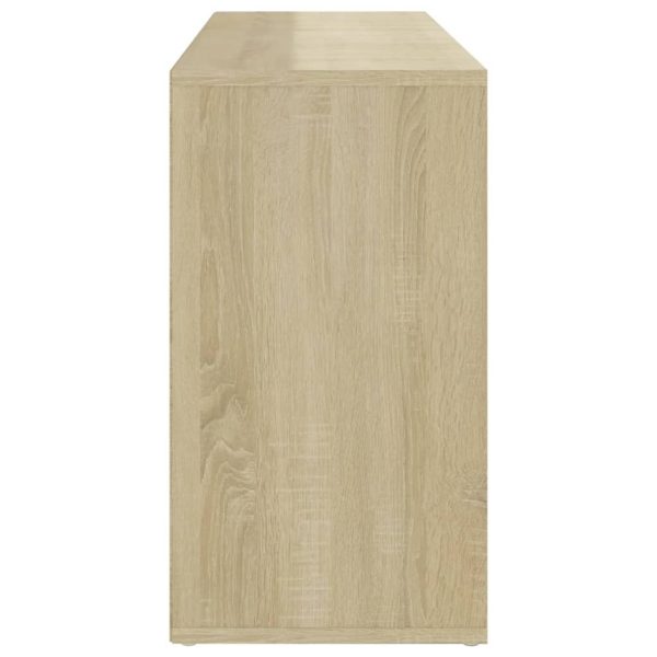 Shoe Bench 103x30x54.5 cm Engineered Wood – Sonoma oak