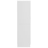 Wardrobe 82.5×51.5×180 cm Engineered Wood – White