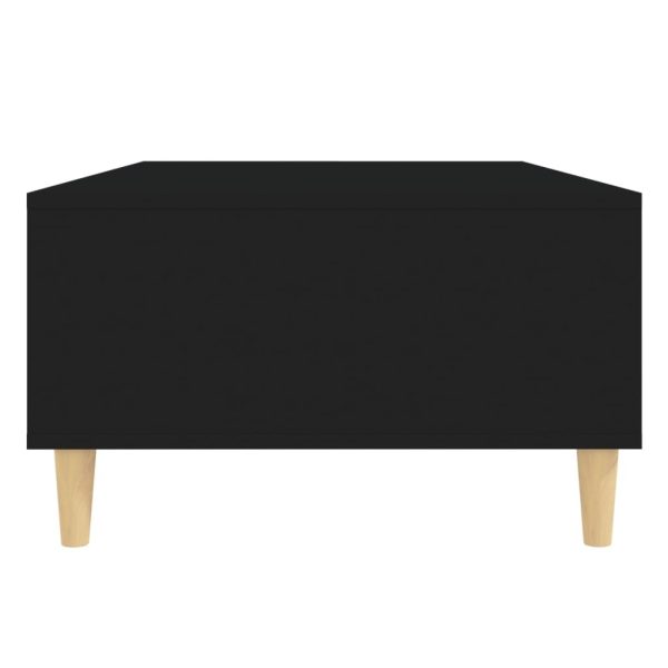 Coffee Table 103.5x60x35cm Engineered Wood – Black