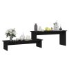 Arbor TV Cabinet 180x30x43 cm Engineered Wood – Black