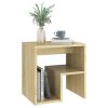 Geneva Bed Cabinet 40x30x40 cm Engineered Wood – Sonoma oak, 2