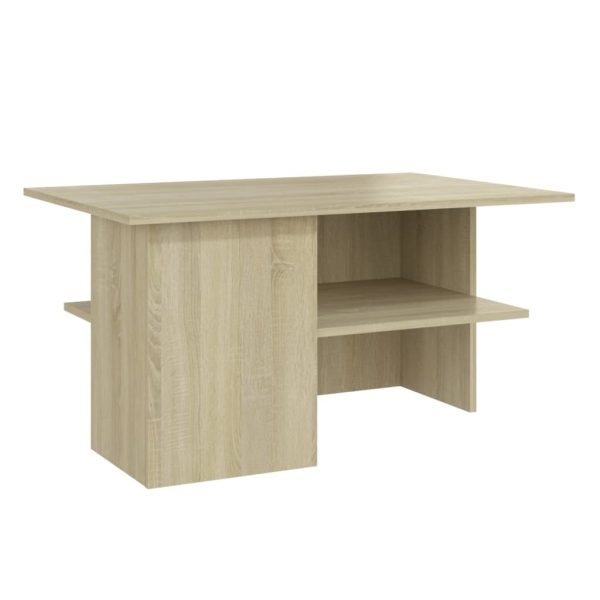 Coffee Table 90x60x46.5 cm Engineered Wood – Sonoma oak