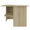 Coffee Table 90x60x46.5 cm Engineered Wood – Sonoma oak