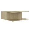 Coffee Table 80x80x31 cm Engineered Wood – Sonoma oak