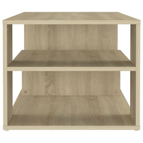 Coffee Table 100x50x40 cm Engineered Wood – Sonoma oak