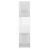 Pennsauken Book Cabinet Room Divider 100x24x94 cm – High Gloss White