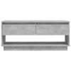 Hickam TV Cabinet 102x41x44 cm Engineered Wood – Concrete Grey