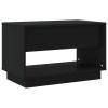 Ammanford TV Cabinet 70x41x44 cm Engineered Wood – Black