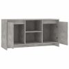Holden TV Cabinet 102×37.5×52.5 cm Engineered Wood – Concrete Grey