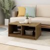 Coffee Table 75x50x33.5 cm Solid Pinewood – Honey Brown