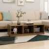 Coffee Table 110x50x34 cm Solid Pinewood – Honey Brown