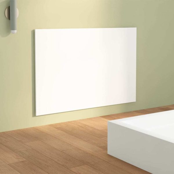 Bed Headboard 120×1.5×80 cm Engineered Wood – White