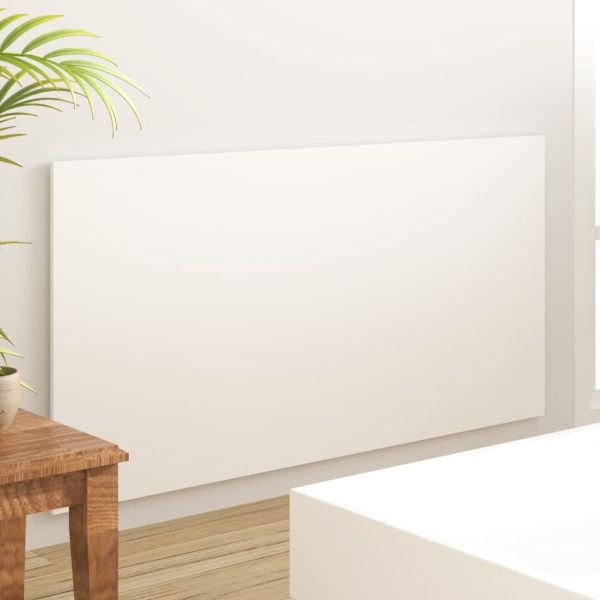 Bed Headboard 160×1.5×80 cm Engineered Wood – White