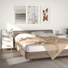 Ellyn Bed Cabinet 40x35x47.5 cm – White, 2