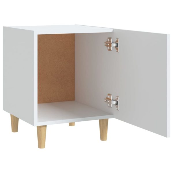 Naranja Bedside Cabinet Engineered Wood – White, 1