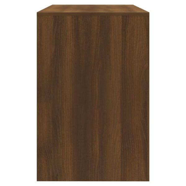 3 Piece Dining Set Engineered Wood – Brown Oak