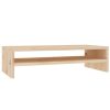 Douglasville Monitor Stand 50x24x13 cm Solid Wood Pine – Brown