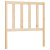 Bed Headboard Solid Wood Pine – 96x4x100 cm, Brown