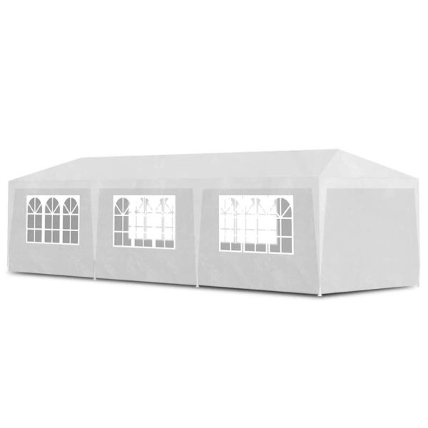Party Tent – 3×9 m, White
