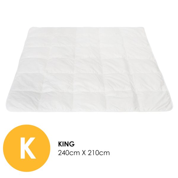 Deluxe 260GSM Eco-Silk Touch Quilt – KING