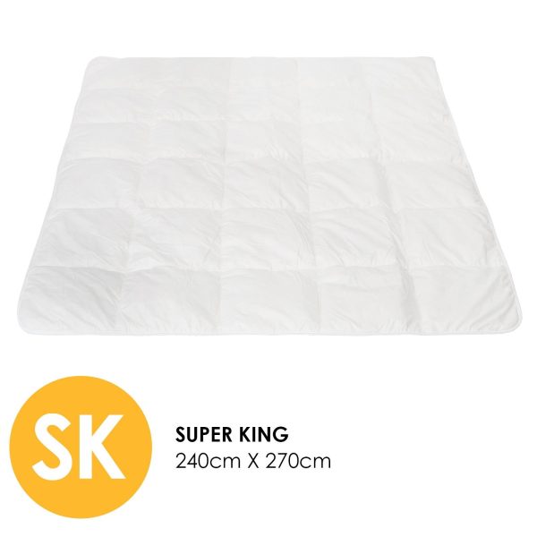 Deluxe 260GSM Eco-Silk Touch Quilt – SUPER KING