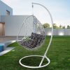 Arcadia Furniture Rocking Egg Chair – Whiand Grey