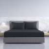 Royal Comfort – Balmain 1000TC Bamboo cotton Sheet Sets – QUEEN, Charcoal