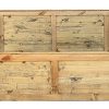 Avoca Queen Size Wooden Bed Frame with Medium High Headboard in Ozzy Colour