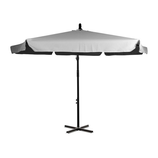 3M Patio Outdoor Umbrella Cantilever – Grey