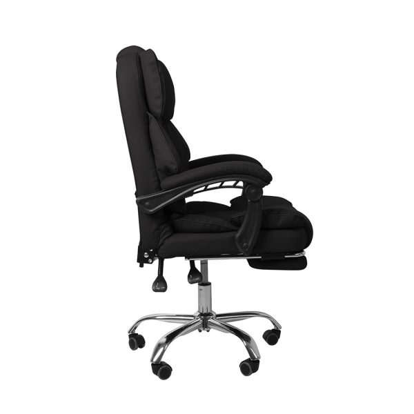 Gaming Chair Office Computer Seat Racing PU Leather Executive – Black