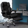 Gaming Chair Office Computer Seat Racing PU Leather Executive – Black