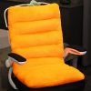 Orange One Piece Siamese Cushion Office Sedentary Butt Mat Back Waist Chair Support Home Decor – 1