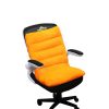 Orange One Piece Siamese Cushion Office Sedentary Butt Mat Back Waist Chair Support Home Decor – 1